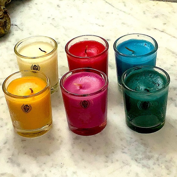 PECKSNIFF’S ENGLAND SEASONAL FRAGRANT CANDLES MINI SET OF 6 LUXURY VOTIVES NEW - Picture 5 of 13
